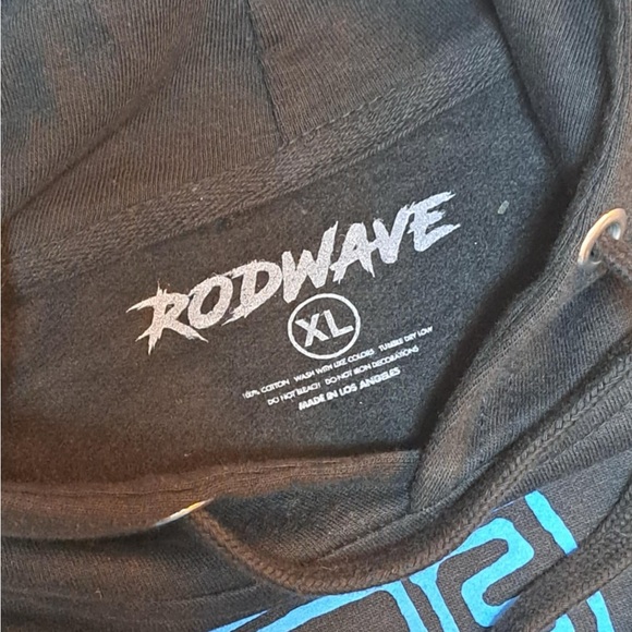 Rod Wave "CHAOS IN MIND HOODIE" - Men's size XL - Picture 4 of 6
